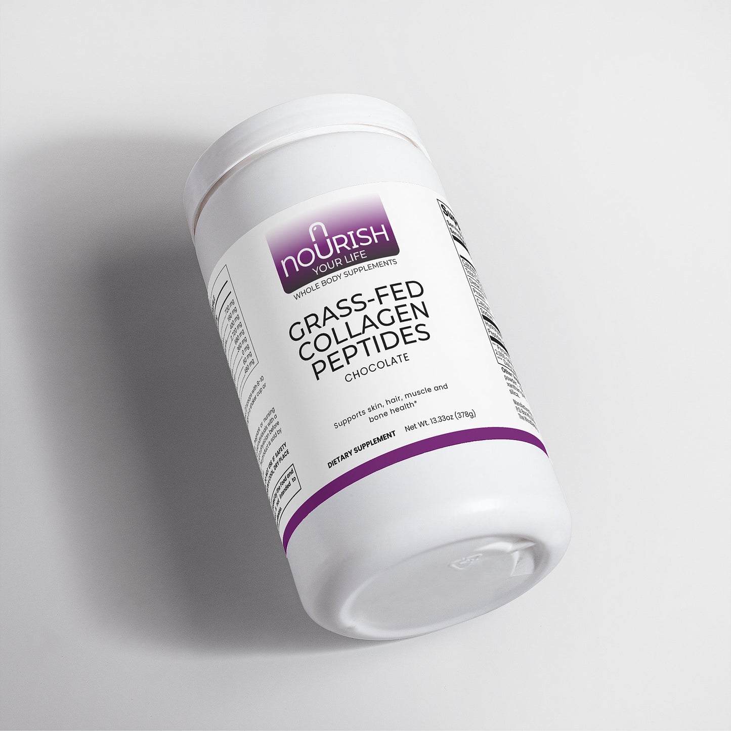 Grass-Fed Collagen Peptides Powder (Chocolate)