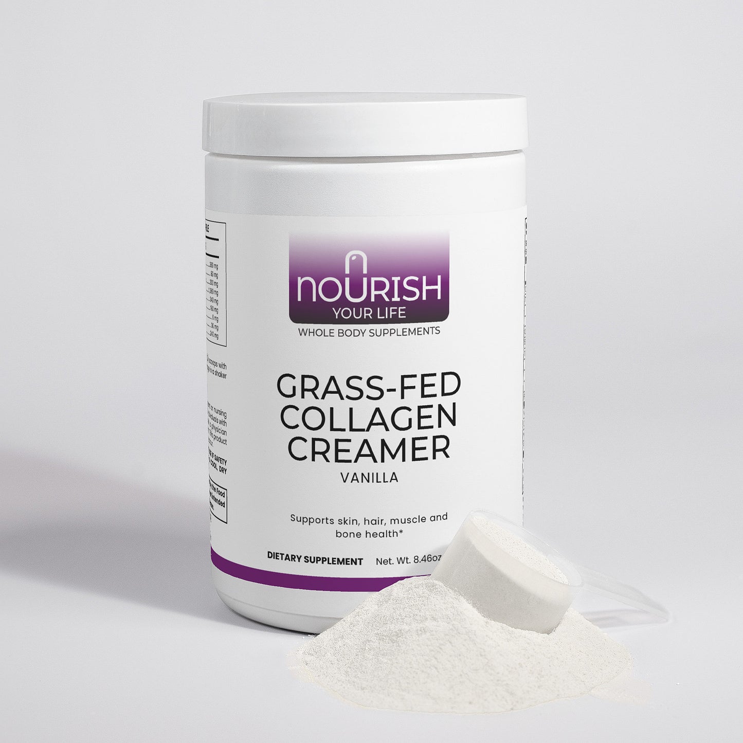 Grass-Fed Collagen Creamer (Vanilla)