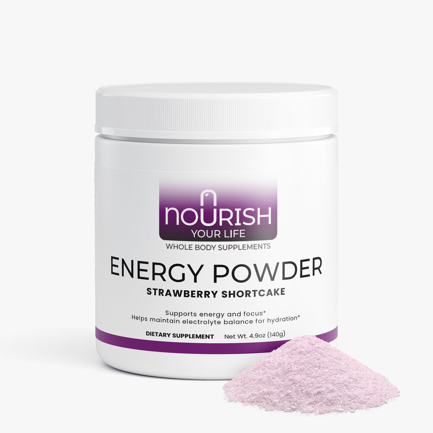 Energy Powder (Strawberry Shortcake)