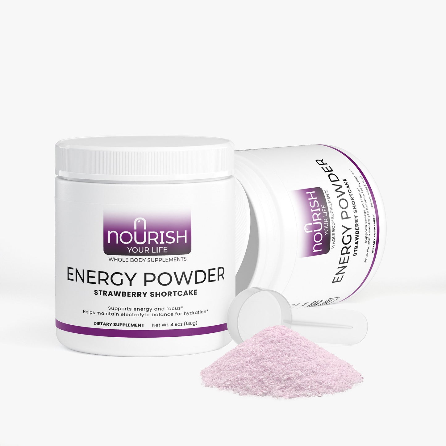 Energy Powder (Strawberry Shortcake)
