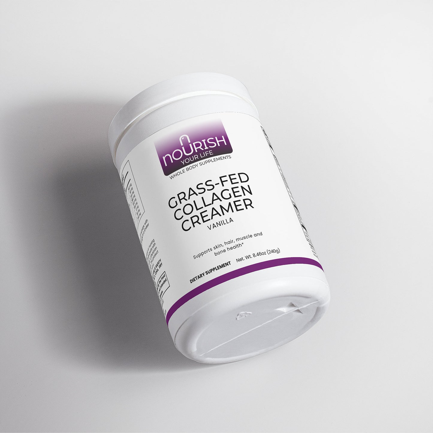 Grass-Fed Collagen Creamer (Vanilla)