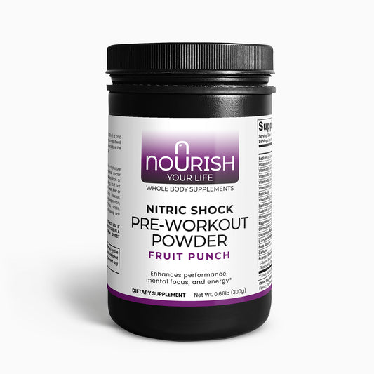 Nitric Shock Pre-Workout Powder (Fruit Punch)