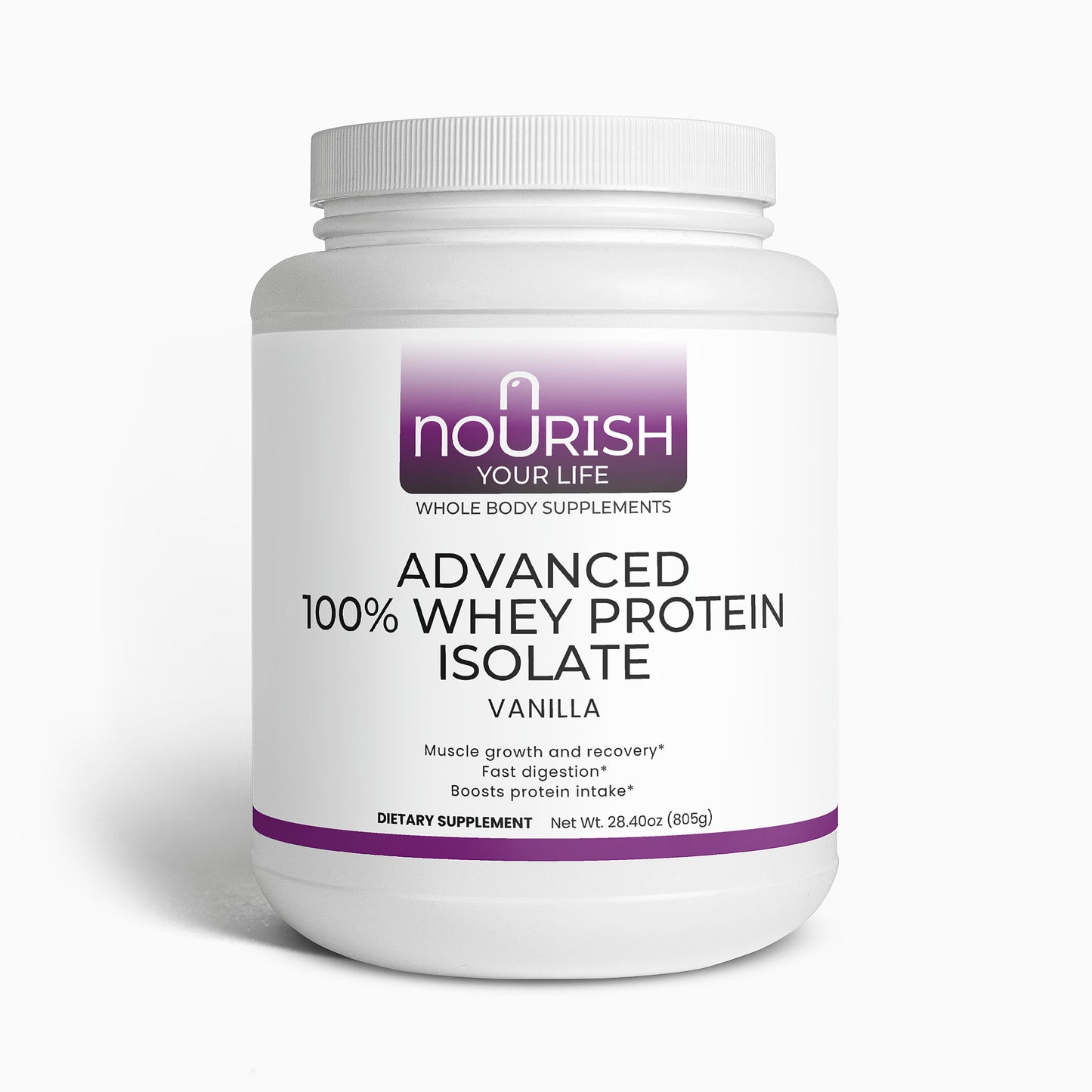 Advanced 100% Whey Protein Isolate (Vanilla)