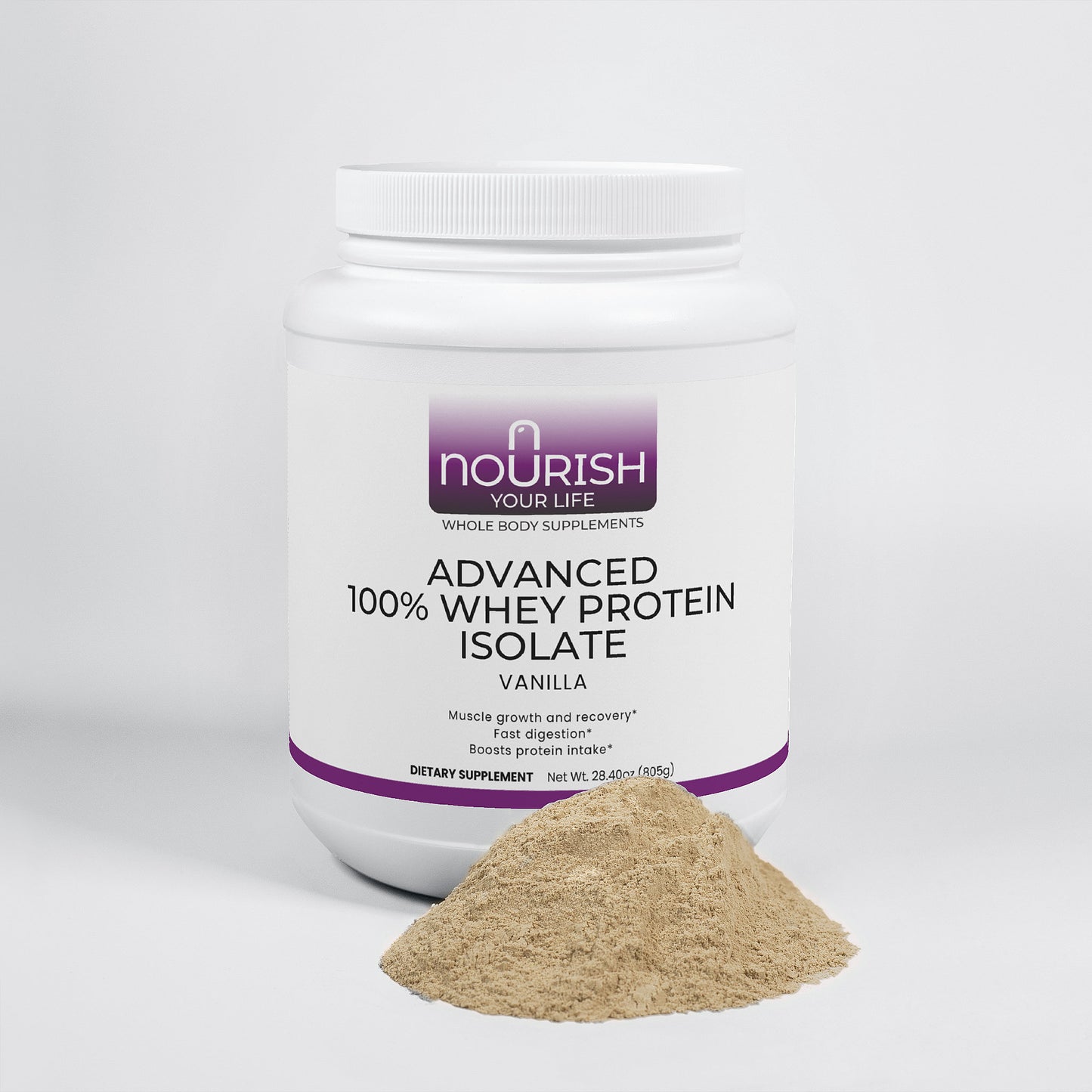 Advanced 100% Whey Protein Isolate (Vanilla)