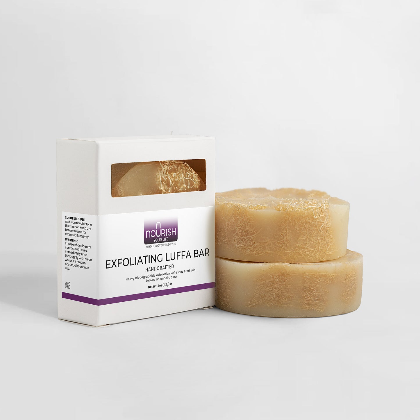 Exfoliating Luffa Bar