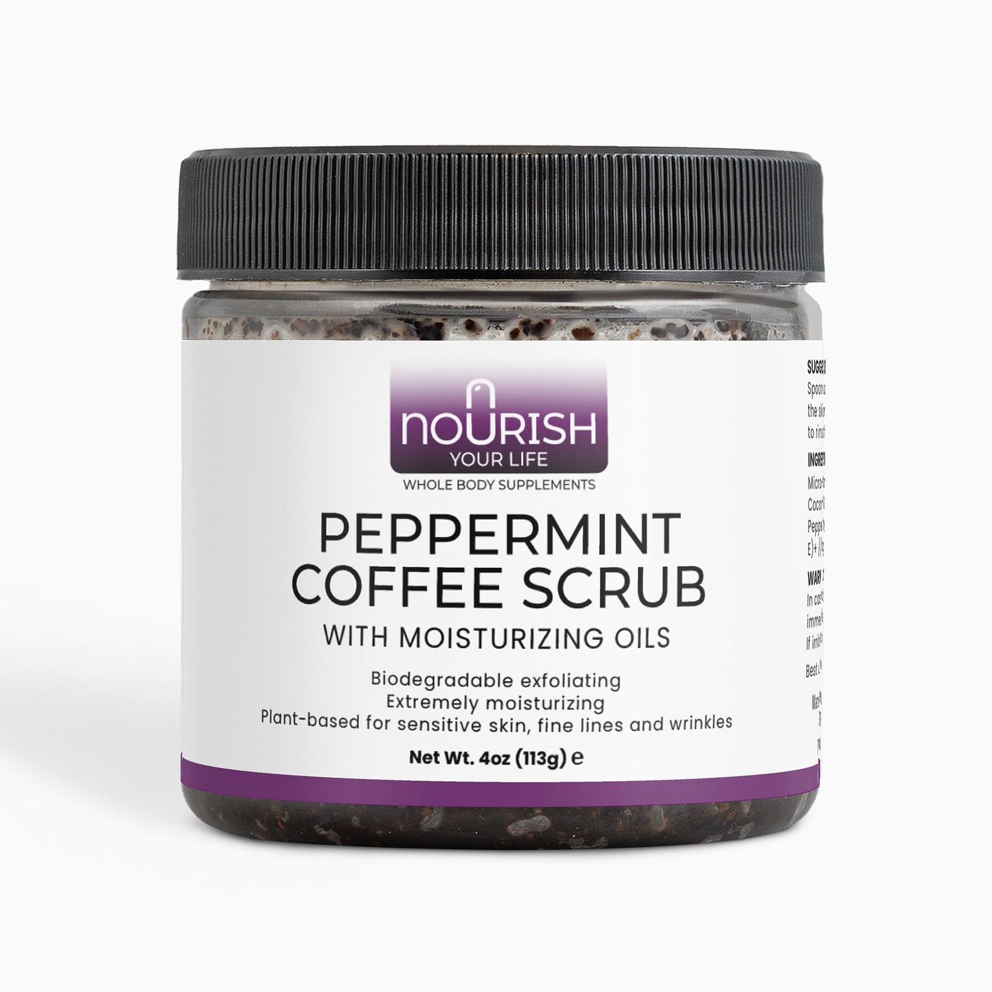 Peppermint Coffee Scrub