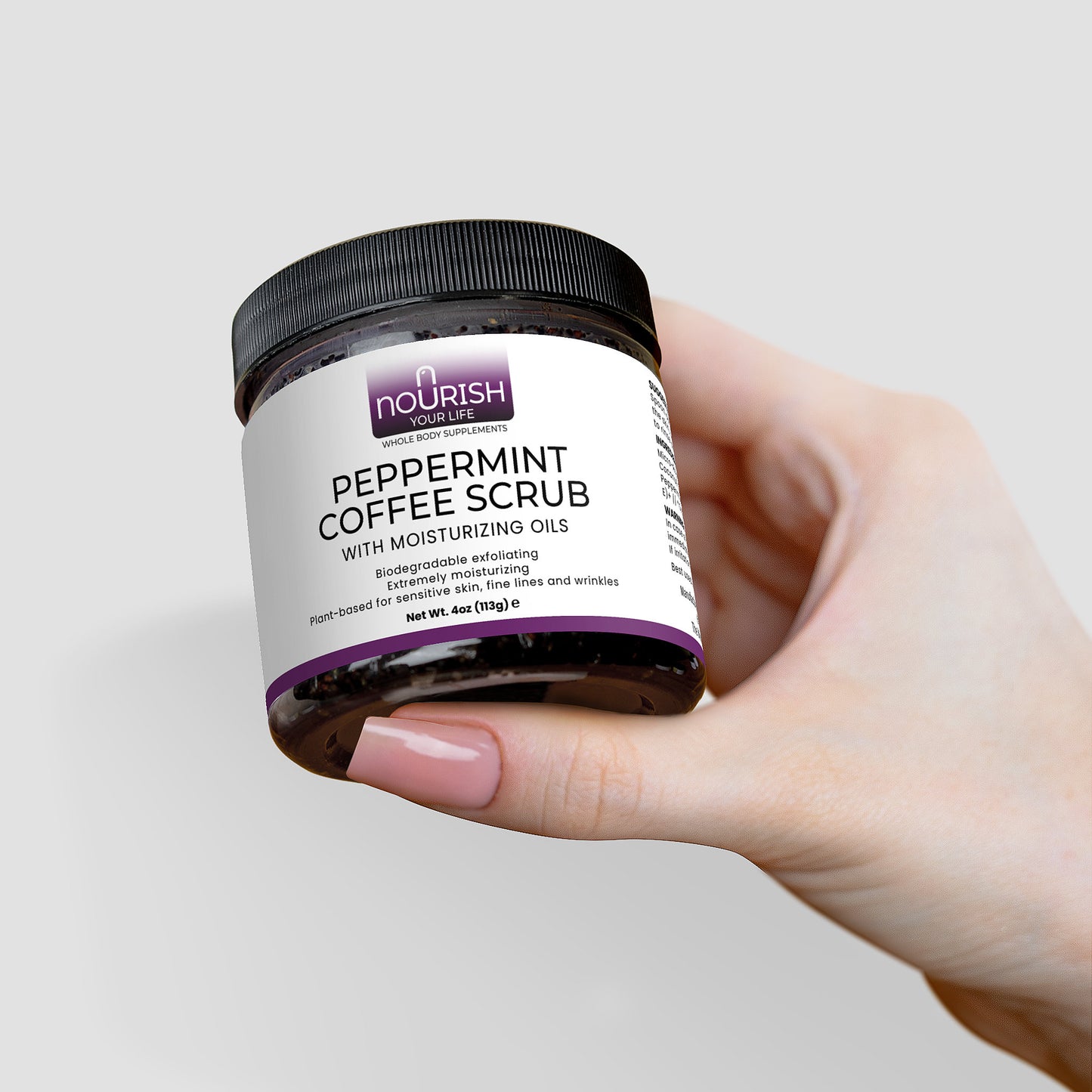 Peppermint Coffee Scrub