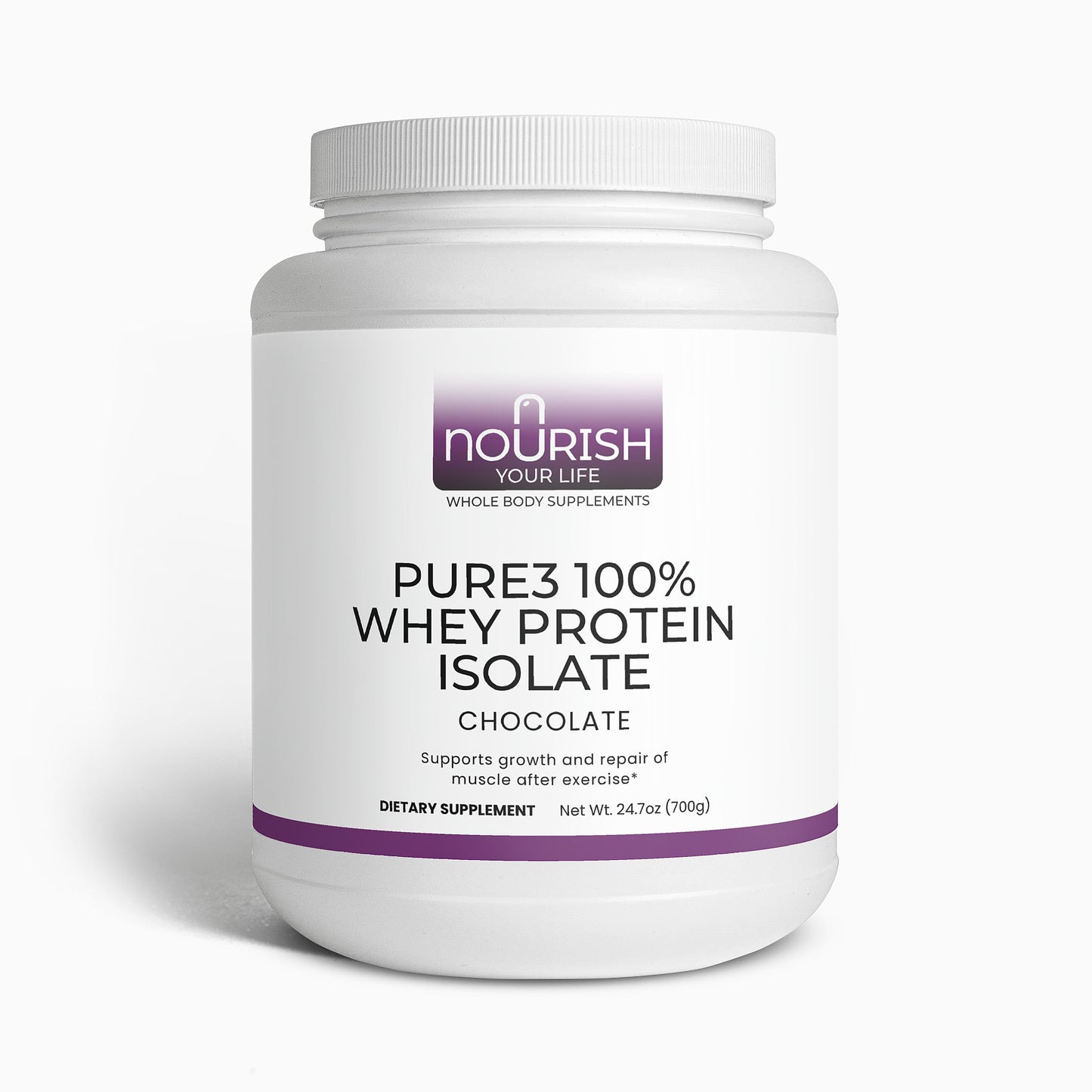 Pure3 100% Whey Protein Isolate (Chocolate)